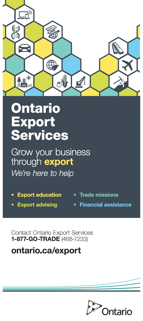 Ontario Export Services — Grow your business through export. We're here to help.